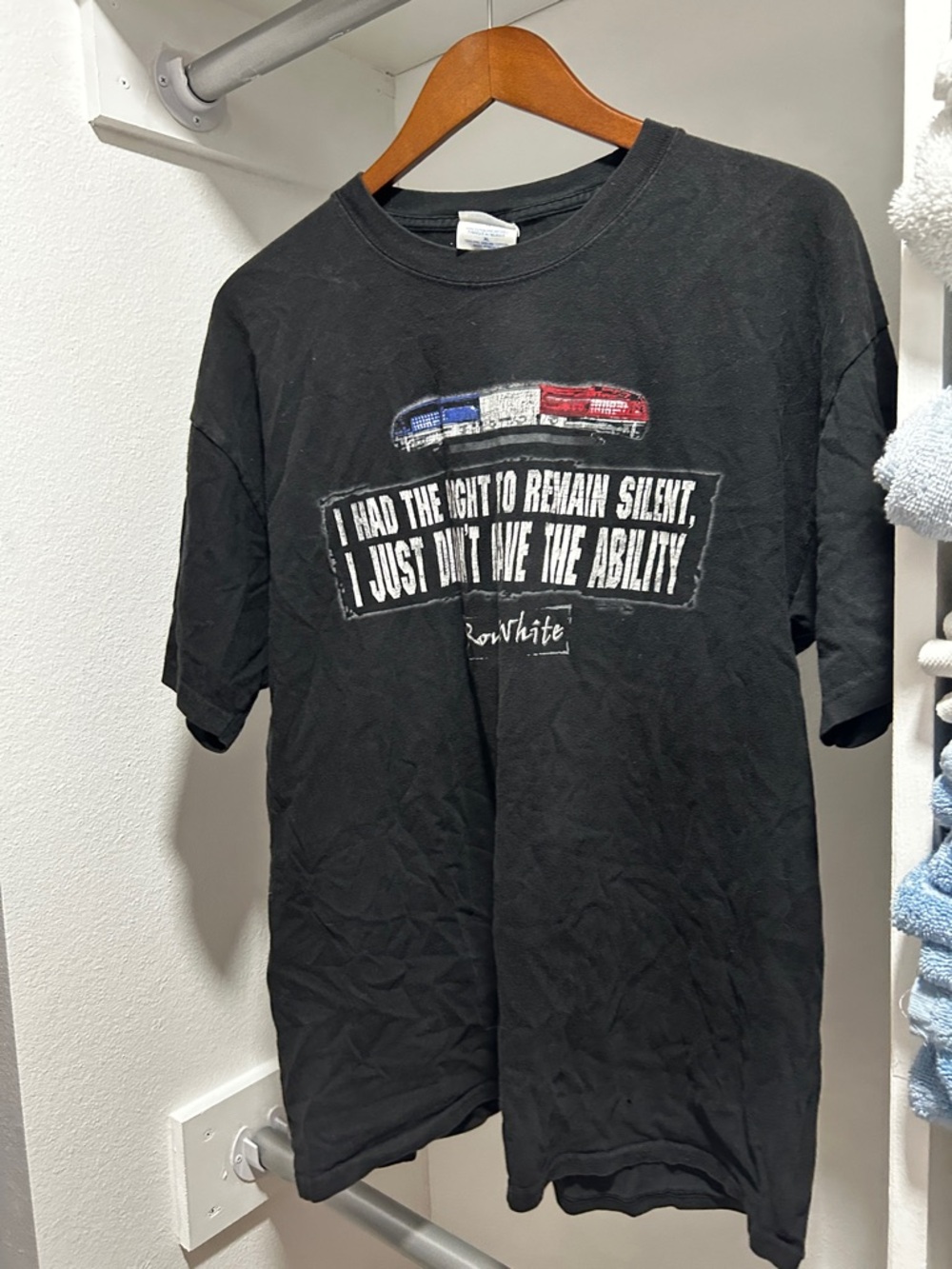 Ron White Black T-shirt XL